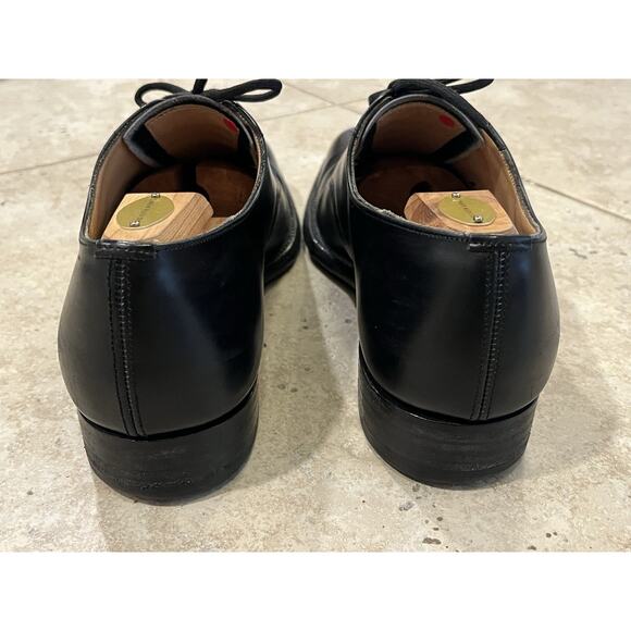 $1250 Church's Consul Black Men’s Leather Cap Toe Oxford Dress Shoes US 8.5 UK - Picture 5 of 11
